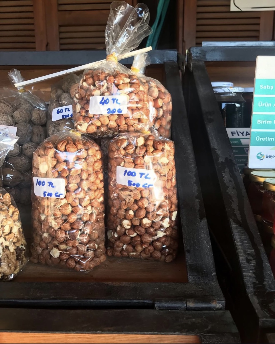 Reis paketli fındık çeşitleri